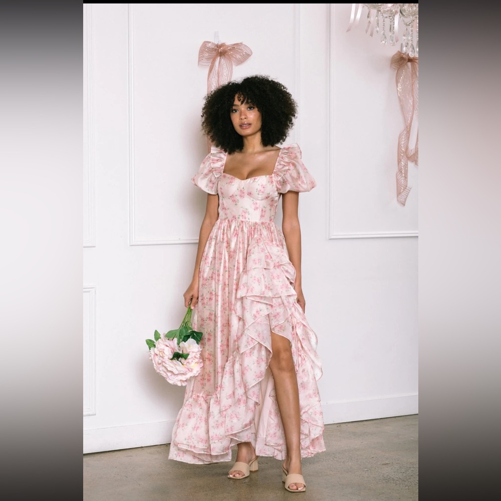 Giselle Ruffled Maxi Dress
